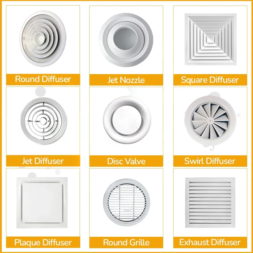 Image of a set of air outlets